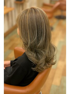 ヘアーズルーム 近鉄八尾(hair's RooM) 外国人風カラー