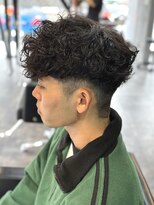 ニアウ 高崎店(Niau)&nbsp;メンズマッシュスペインカール群馬高崎眉毛