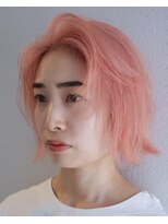 プネル(punel) マナコーラルピンクベージュケアブリーチ 原宿