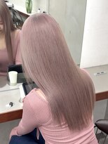 ニコ トウキョウ 渋谷(nico TOKYO)&nbsp;ダブルカラーミルクティーベージュピンクブラウンロングレイヤー