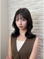 フォルテ 榛原パームス店 黒髪クラゲヘアーオリーブグレー小顔ココアベージュ