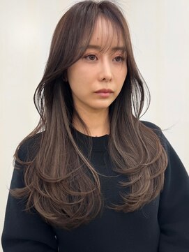 ジルブラン 土浦(JIL BLAN) ハイライトバレイヤージュダブルカラーケアブリーチ20代30代