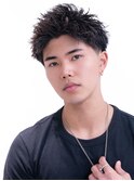 MEN’SHAIR×アクティブショート/スパイキーショートメンズ
