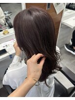 グリーン 高田馬場(green)&nbsp;【SANA】ミディアムヘア×ボルドーカラー