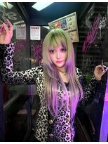 エル オオサカ 心斎橋店(L. OSAKA) 個性派デザインカラー#シールエクステ