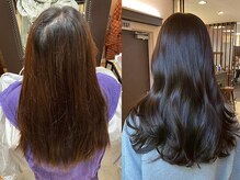 ナナナパレナ 梅田店(nanana parena)の雰囲気（髪質改善に特化したトレンドカラーと可愛い顔まわりも得意♪）