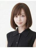 【好感度◎】360度どこから見ても綺麗な、大人上品なボブ