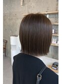 寒色ベージュ×シルクトリートメント
