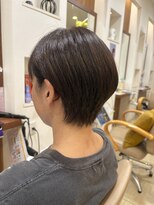 美粧ほそや 横浜反町&nbsp;襟足すっきり丸み耳かけショート