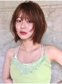 韓国ボブレイヤーボブ渋谷タッセルボブお洒落なレイヤーカット