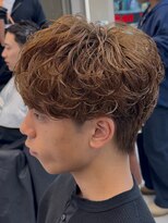 フィフスパーク(fifth PARK)&nbsp;無造作シャドウパーマのマッシュスタイル◎