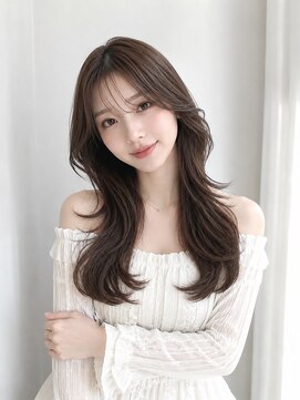 リリーバイフォルテ 静岡駅前店(Lily by FORTE) 韓国風レイヤーカット 顔周りレイヤー 静岡 韓国風顔周り