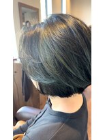 エスト(est.)&nbsp;インナーカラー×ミニボブ　20代30代40代50代