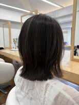ホワイトハウス 芦屋さくら並木店(WHITE HOUSE)&nbsp;【骨格矯正】切りっぱなし外ハネボブ