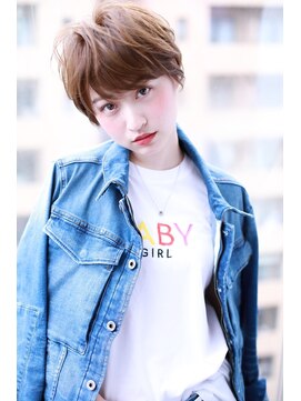 シーラス バイクラウドゼロ(Cirrus by Cloud zero) アッシュ小顔ショートデニムスタイル【Cirrus by Cloud zero】