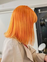 ヘア デザイン ヴェルダ(hair design Verda) 【verda】クリアオレンジ×ことりベージュ×ウォータフォール