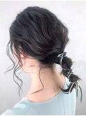 紐アレンジ_ローライトスリークボブ厚めバング_ba285621