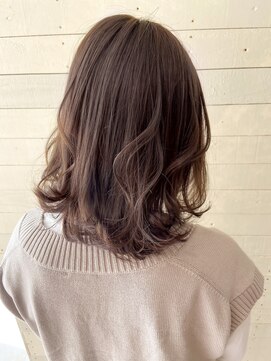 ルノン フィージュ(LUNON fieju) 【LUNON fieju】外ハネにちょっと縦巻きを足したブランジュStyle