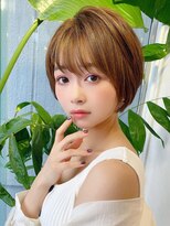 ロンド 表参道店(Lond) 小顔でかわいい大人ショートボブ