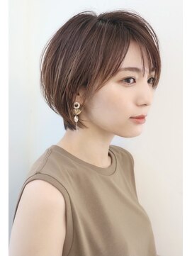 ミチオ ノザワ ヘアサロン ギンザ(Michio Nozawa HAIR SALON Ginza) 似合わせカット 耳かけくびれショート【瀧上丈司】