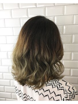 クレアール 恵比寿店(CREAR) 【CREAR 恵比寿/代官山】スモーキーオリーブ×ボブ