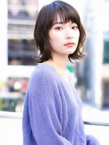 ボブミディアム髪型【30代40代50代】ストレートパーマ