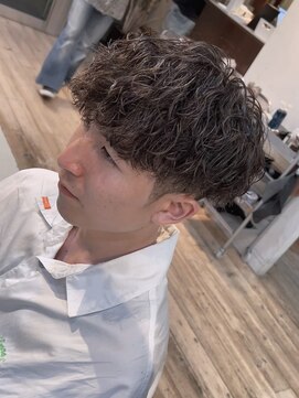 フィフス 渋谷(fifth) 波巻きパーマ刈り上げマッシュ波打ちパーマツイストスパイラル