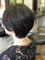 フレンズ 環状通東店(friend's) お呼ばれアイロンアレンジ ミセスショート 9