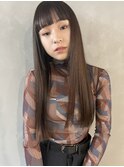 【PARK】ワイドバング×シアーラベンダーグレージュ