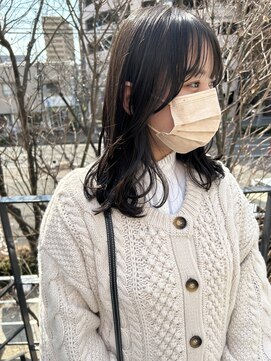 ツイギー 宮西店(TWiGGY) ふんわりミディアムヘア