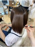 縮毛矯正 酸性ストレート 髪質改善 ボブ 横浜