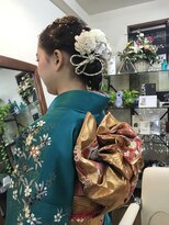 ジニア(Zinnia) 成人式ヘアセット