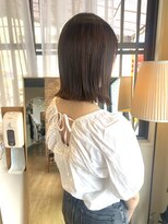 ルアナ ヘアメイク(Luana hair make)&nbsp;切りっぱなしロブ