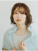 【 YUCCA 】大人可愛い20代30代40代ウェットパーマ/ウェーブ