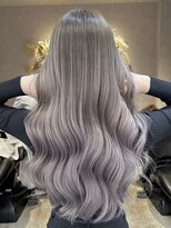 ロンド レア 天神大名店(Lond Le’a)&nbsp;ミルクティーベージュダブルカラーケアブリーチインナーカラー