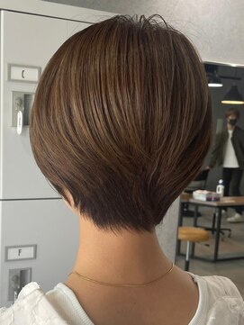 プルーヴ 秋葉原(prove) 30代40代大人女性/前髪ありショートボブ/ショートヘア/髪質改善