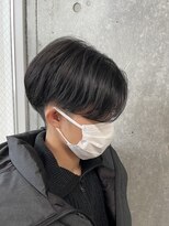 ワンズ リー 下北沢店(ONE's ly) ハイライト/マッシュパーマ／ウルフ/アッシュブラック/下北沢駅