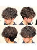 メンズパーマ/波巻きパーマ/ツイストスパイラルパーマ/マッシュ