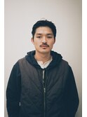 ナチュラルオールバック