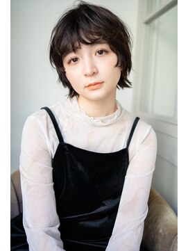 マグノリア オモテサンドウ(MAGNOLiA Omotesando) 顔まわりのカットでイメチェンショートボブ・・・HINATA