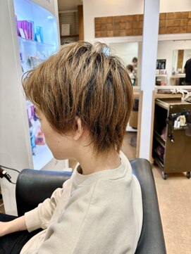 リシェールグリーン 越谷花田店(RICHAIR GREEN) マッシュパーマ/ウルフ/アッシュブラック/カルマパーマ