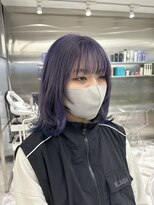 ゼスト 八王子店(ZEST)&nbsp;ラベンダーカラー/裾カラー【藤野はるひ】