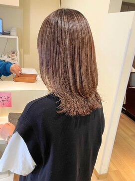 ラファンス 栗林店(LaFENCE) 艶髪カラー/ショコラグレージュ