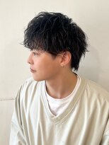 スノードロップ 高円寺店(Snowdrop)&nbsp;ダークアッシュ/アッシュブラック/カルマパーマ/ベリーショート