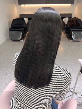 シエル 一社(cher) 透ける暗髪