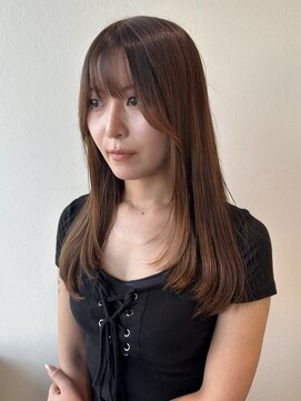 サラ ビューティー サイト 古賀店(SARA Beauty Sight) 顔周りレイヤー/レイヤー/透明感カラー/トリートメント/20代30代