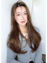 エニー 栄(Any)&nbsp;韓国レイヤー×透明感たっぷりベージュ