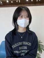 ラル(Lull)&nbsp;韓国風ウルフカット/ハッシュカット