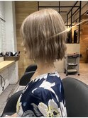 ボブ×波巻き
