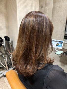 ヘアーアンドメイク ファット(Hair&Make PHAT) 白髪ぼかし大人可愛い20代30代ヘルシーレイヤー×ハイライト